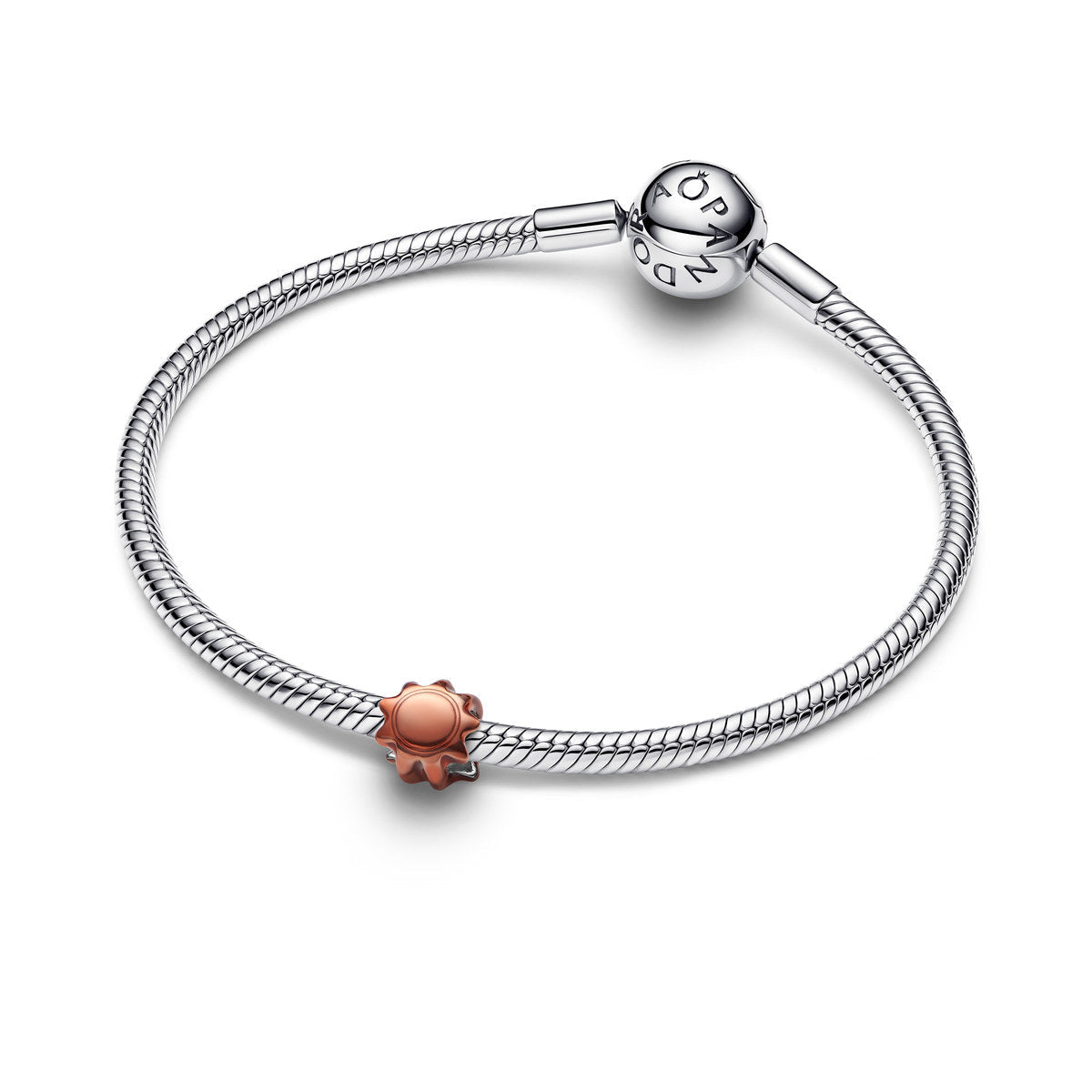Pandora Silver Orange Sun Mini Charm