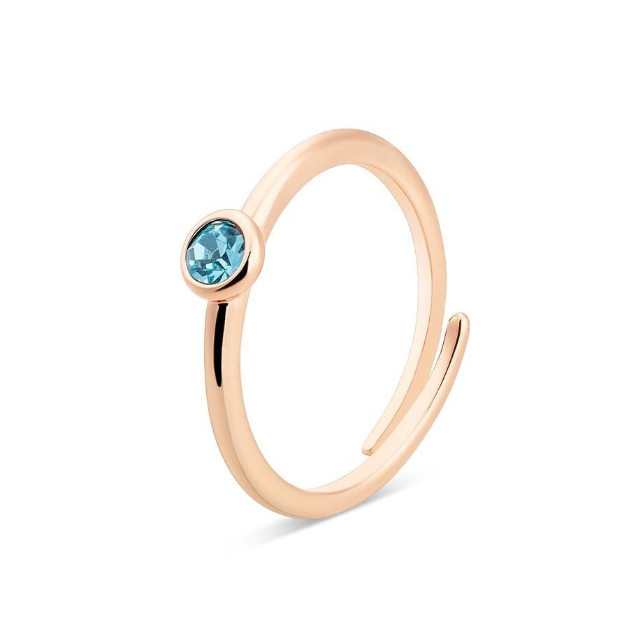 Karma Rose Gold March Adjustable Ring