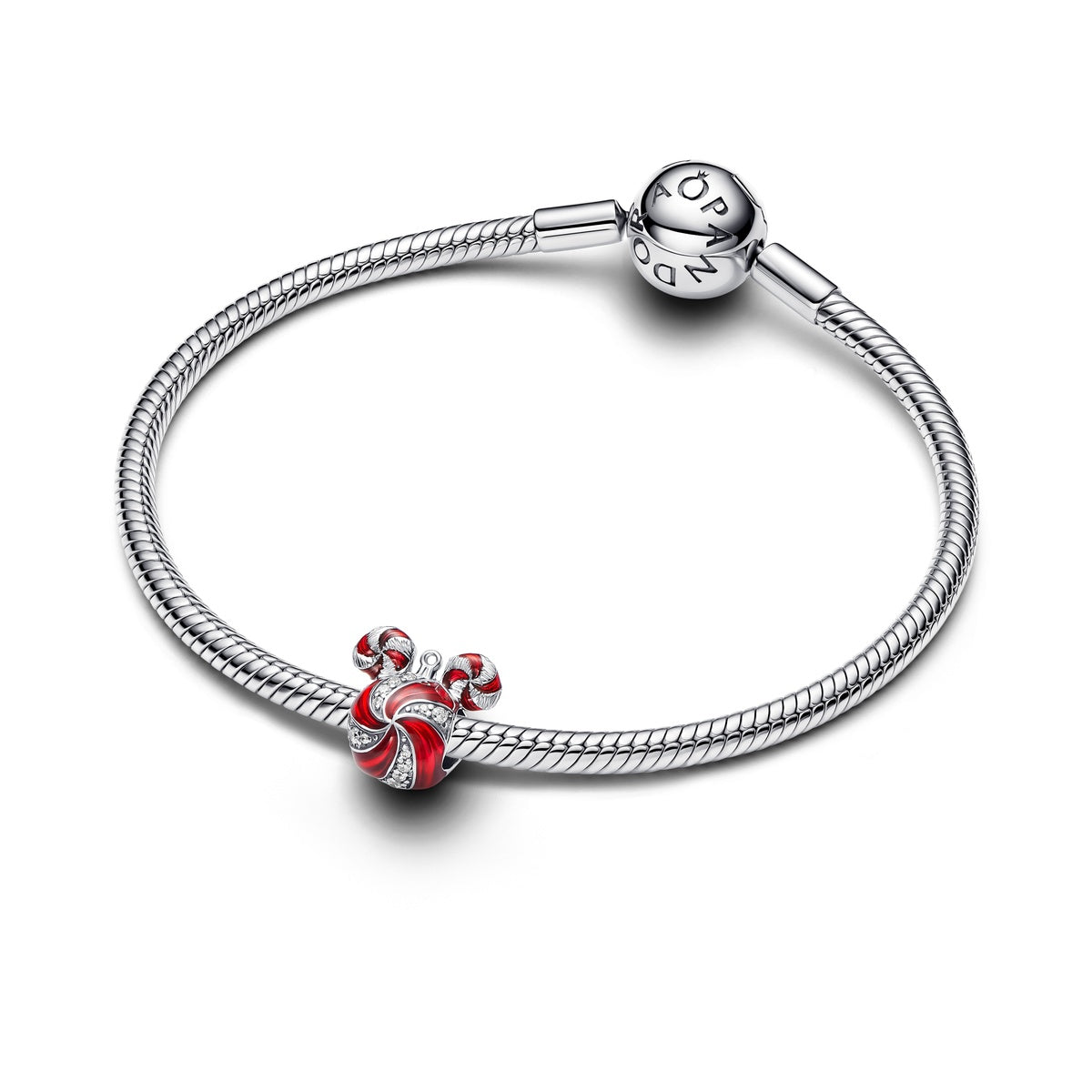 Pandora Disney Mickey Mouse Christmas Ornament Charm
