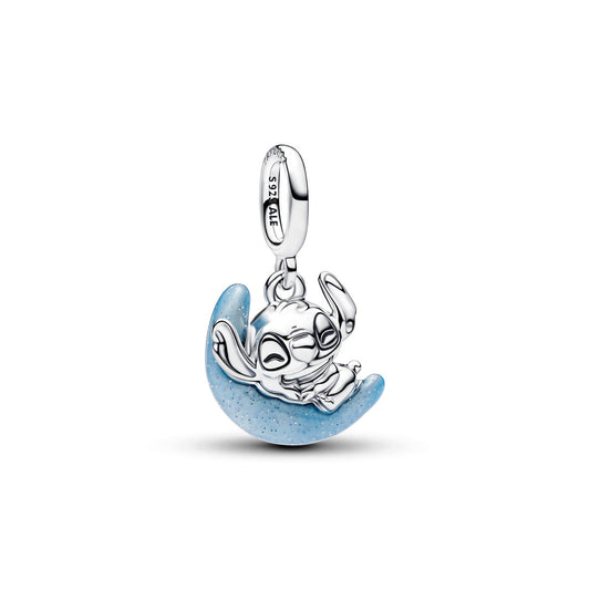 Pandora Disney Stitch Glow-in-the-dark Moon Dangle Charm