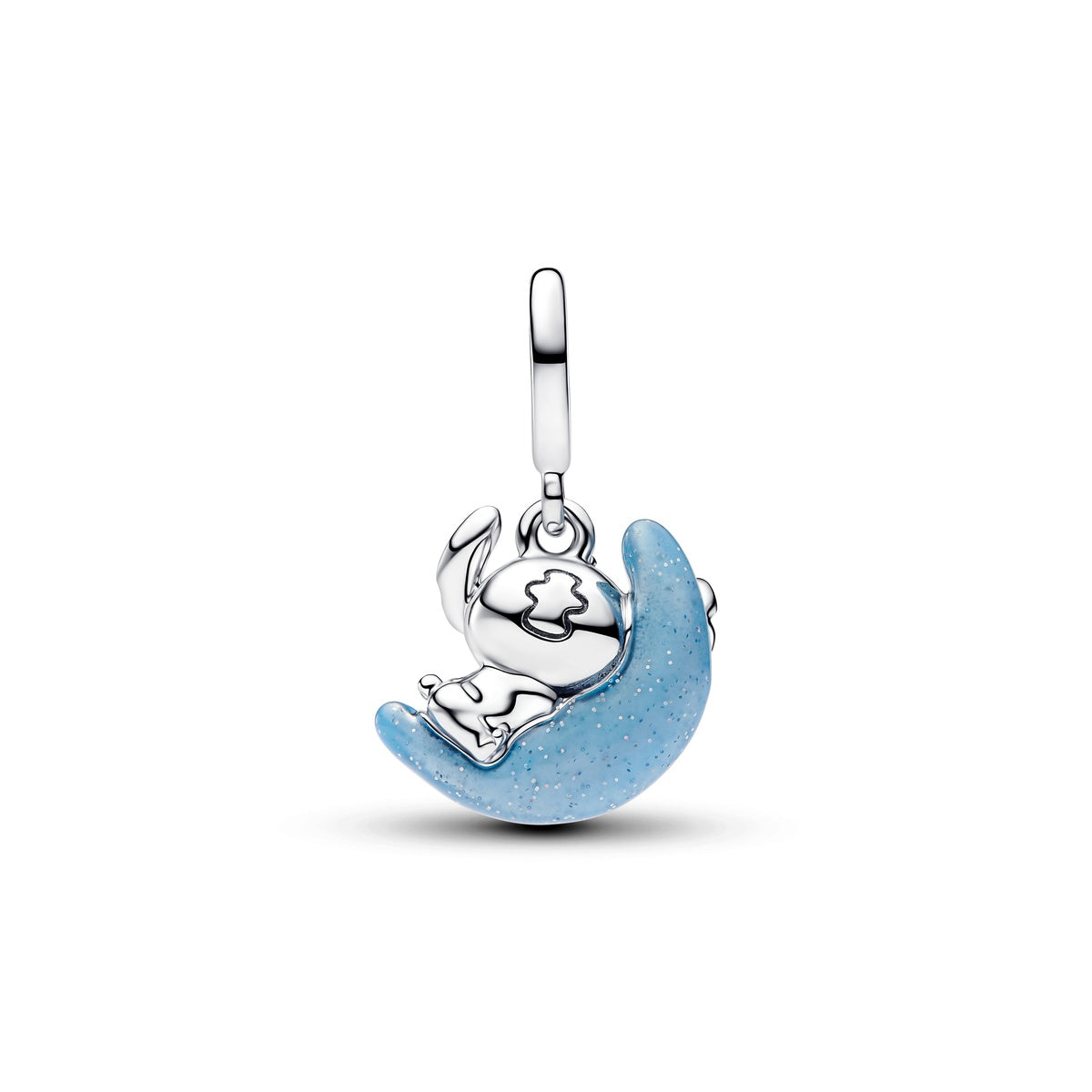 Pandora Disney Stitch Glow-in-the-dark Moon Dangle Charm