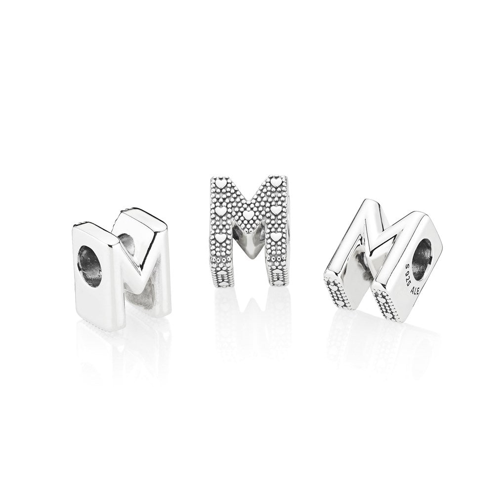 Pandora Letter M Charm