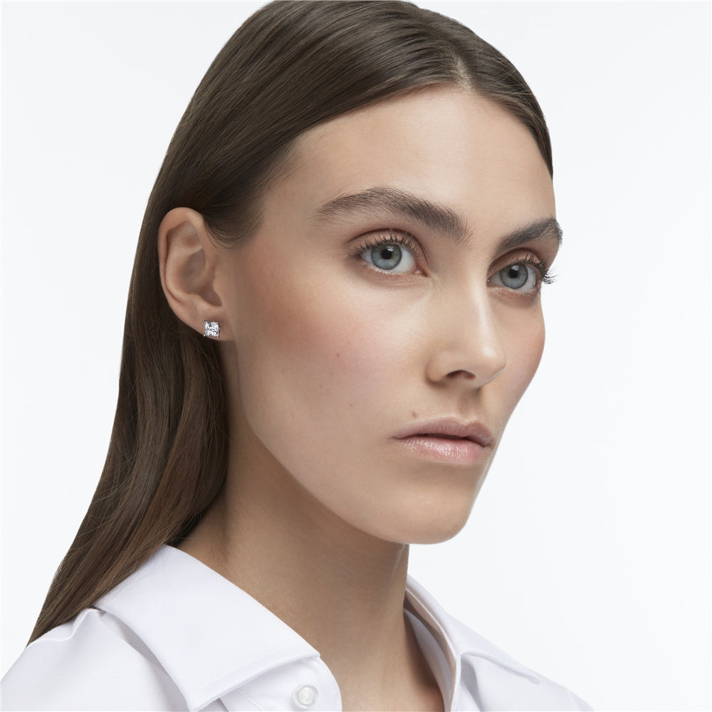 Swarovski Attract Rhodium Earrings