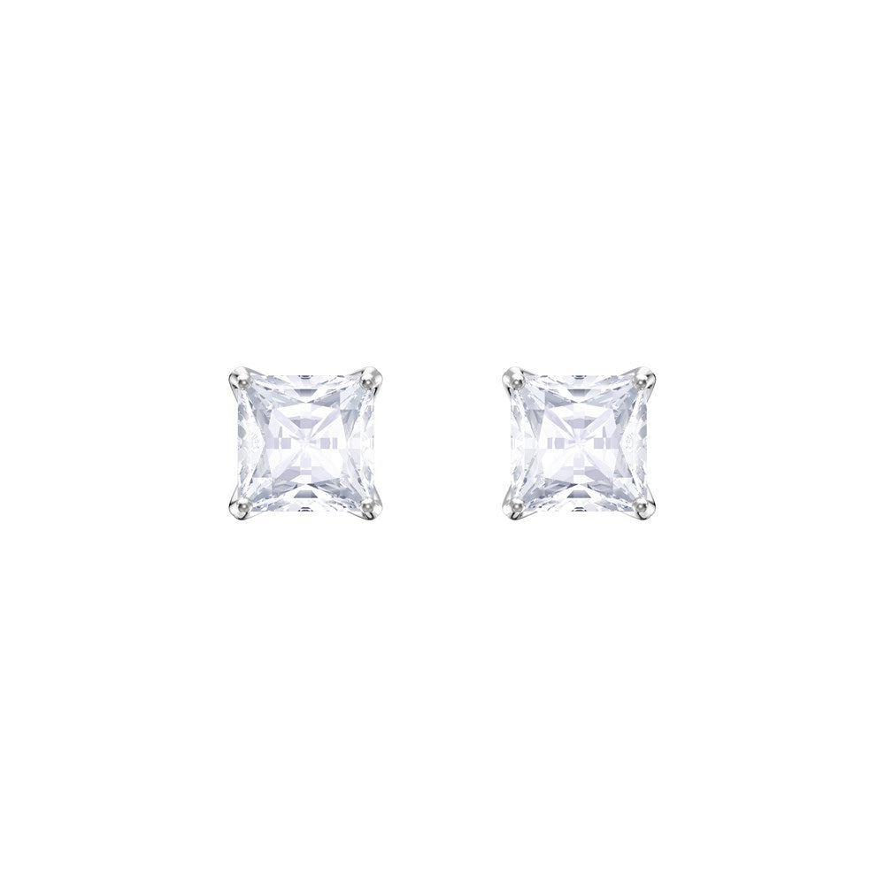 Swarovski Attract Rhodium Earrings