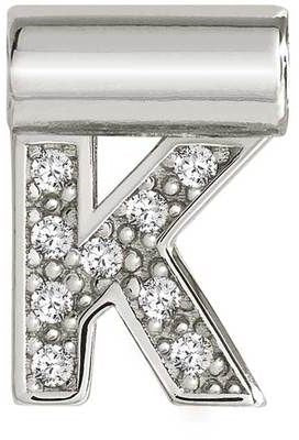 Nomination SeiMia Silver K Initial Letter Charm