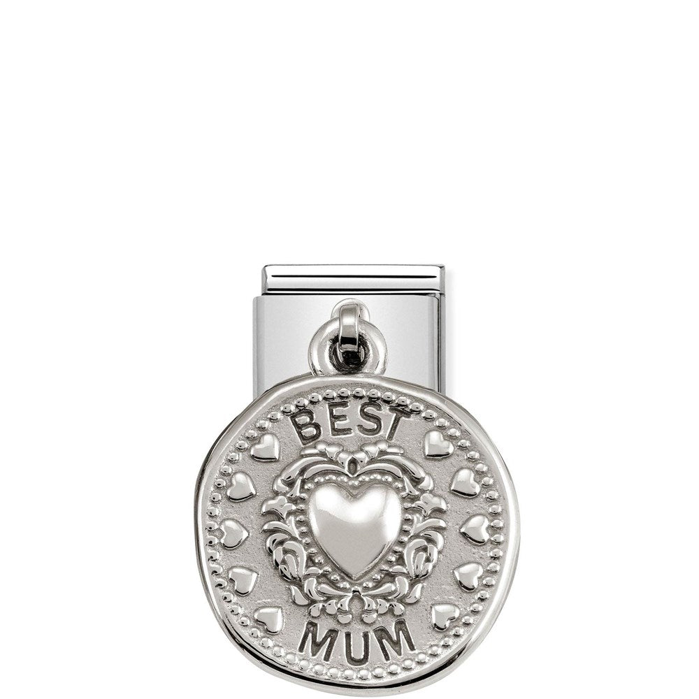 Nomination Silver shine Best Mum Charm