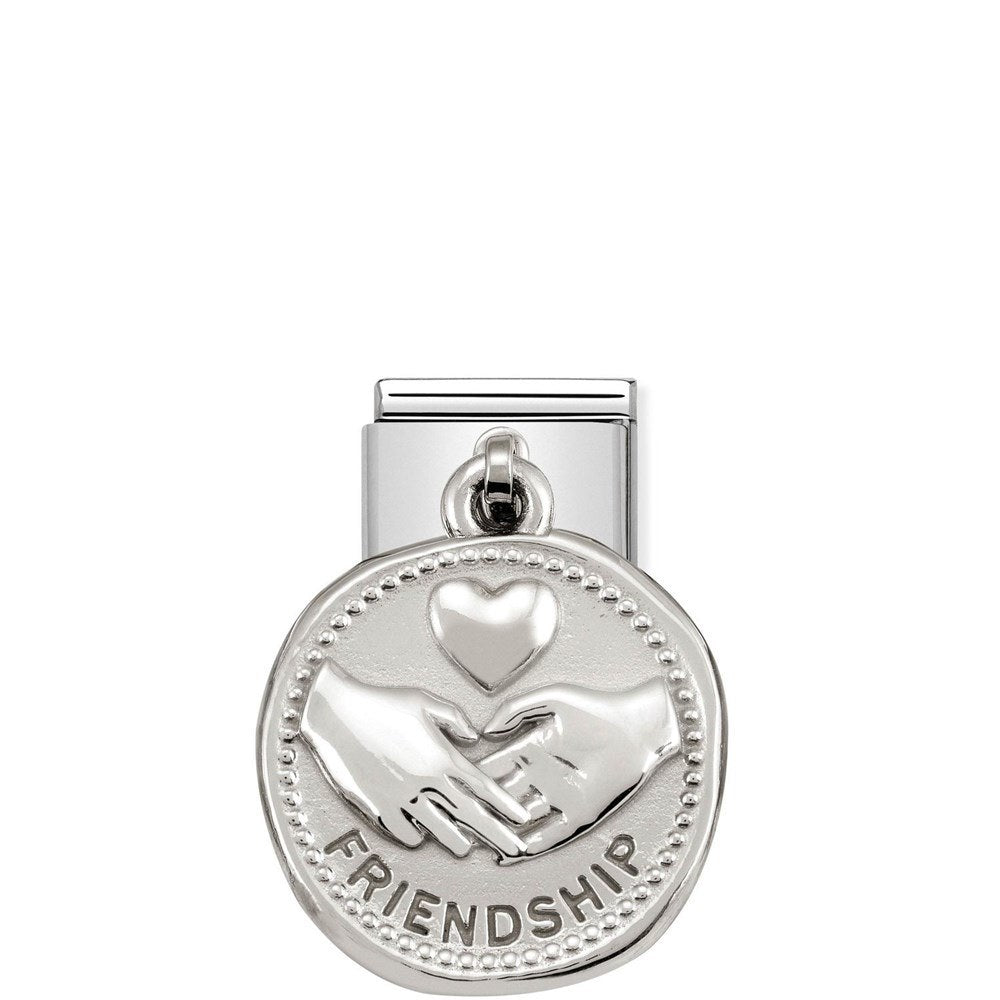 Nomination Silver shine Friendship Charm