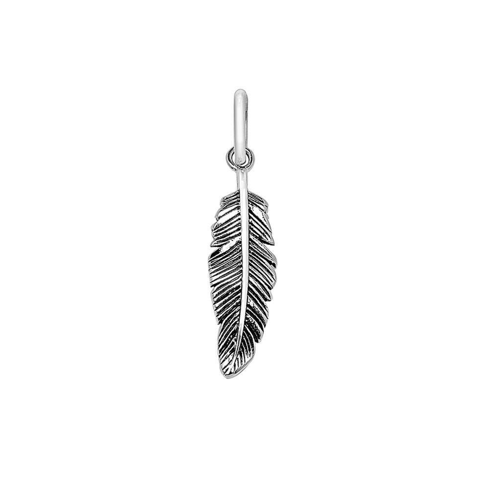 Argento Silver Feather Pendant