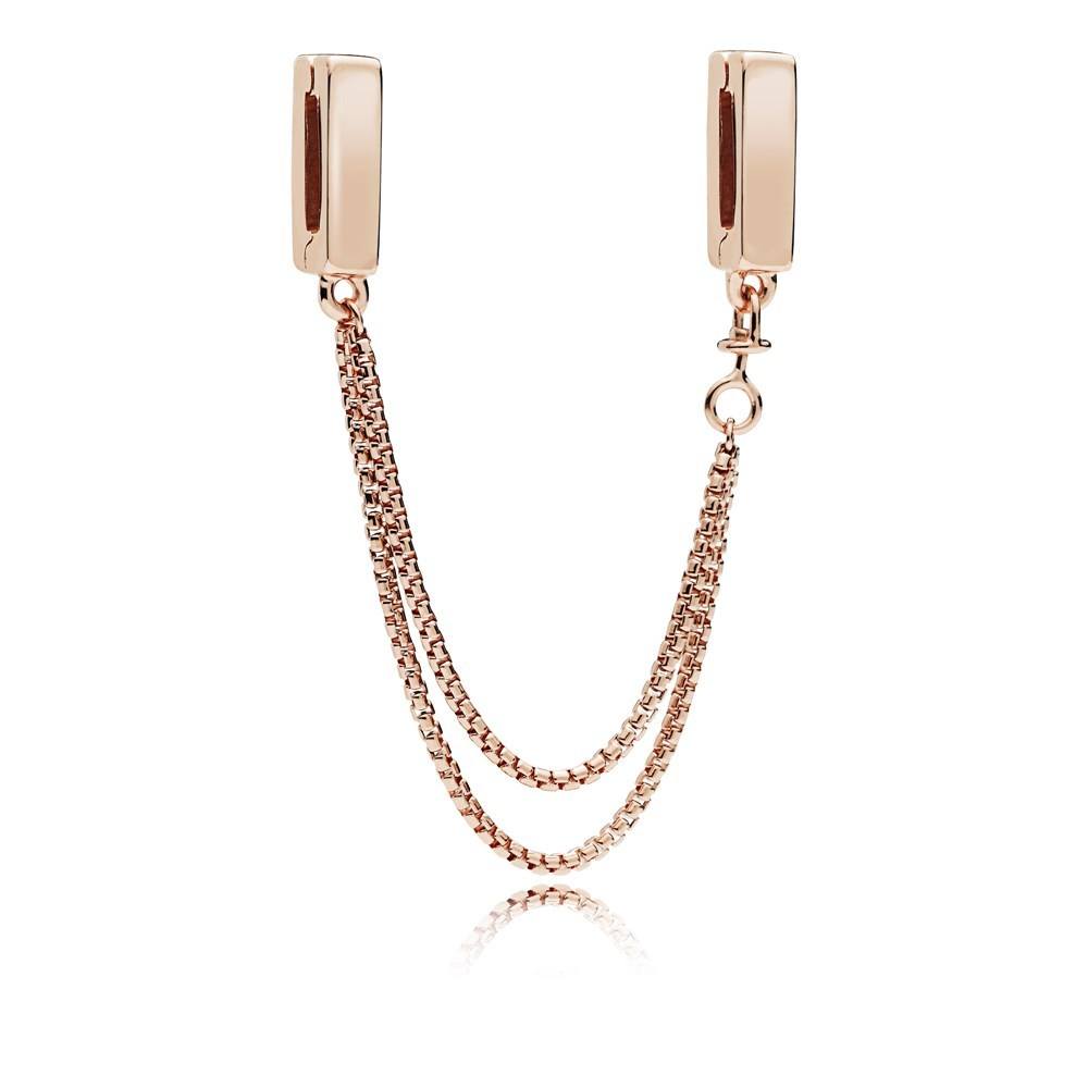Pandora Rose Gold Reflexions Floating Safety Chain