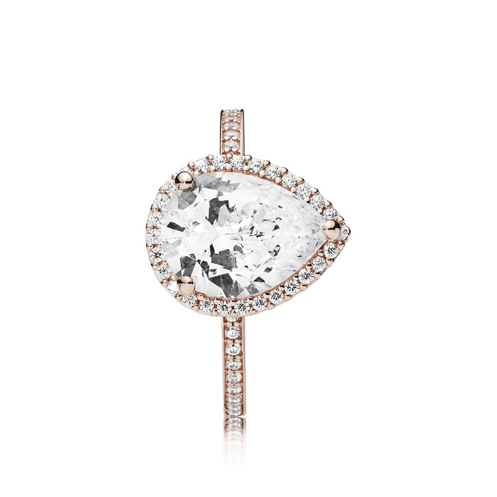 Pandora Rose Radiant Teardrops Ring