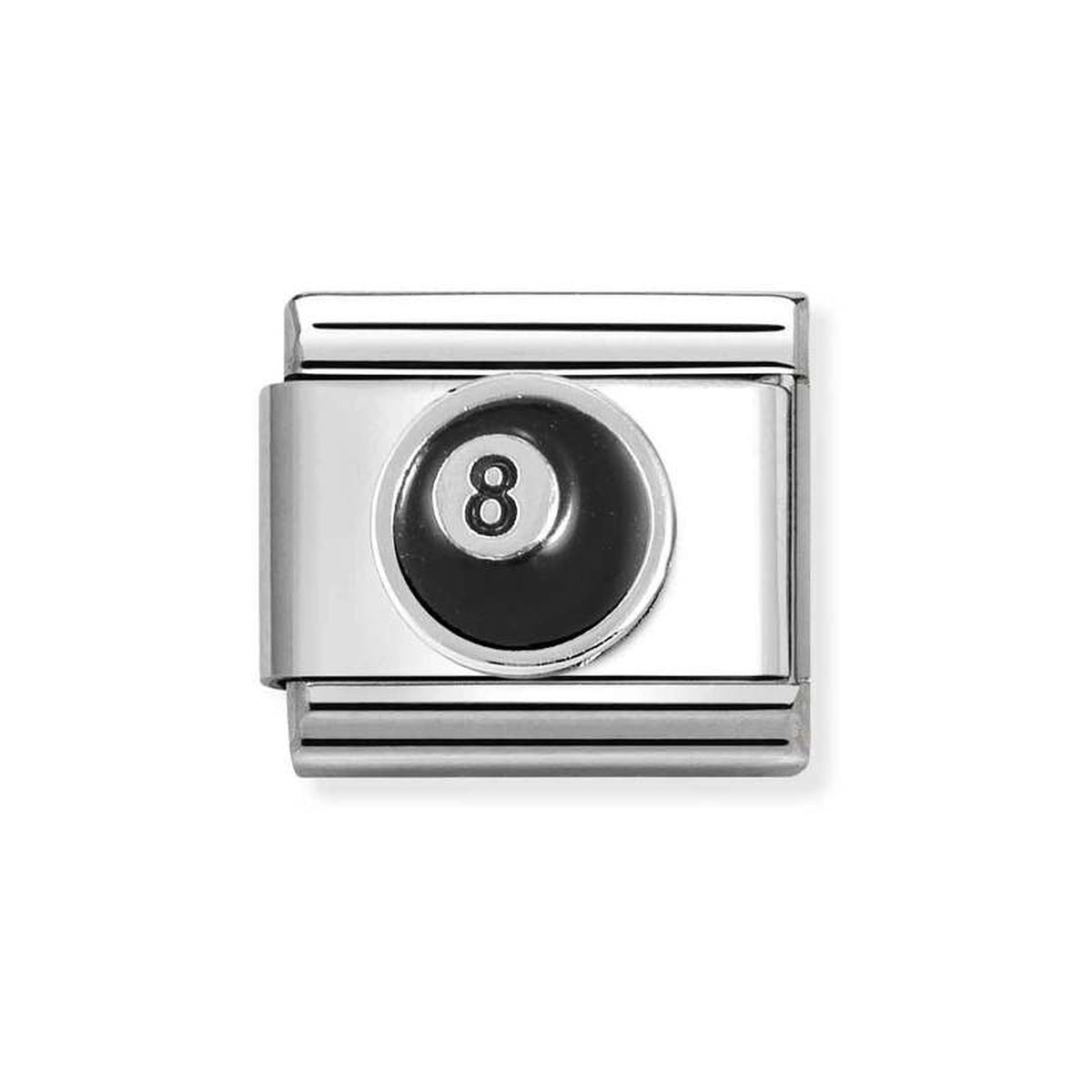 Nomination Silver 8 Ball Charm