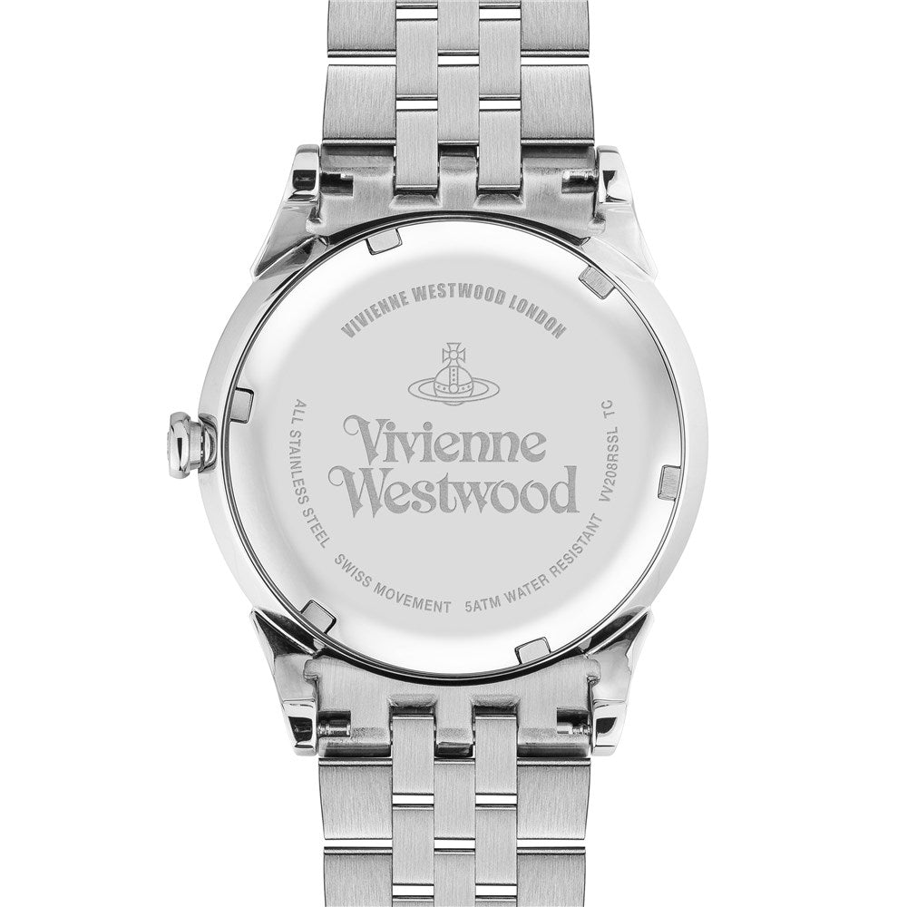 Vivienne Westwood Silver & Rose Gold Wallace Watch