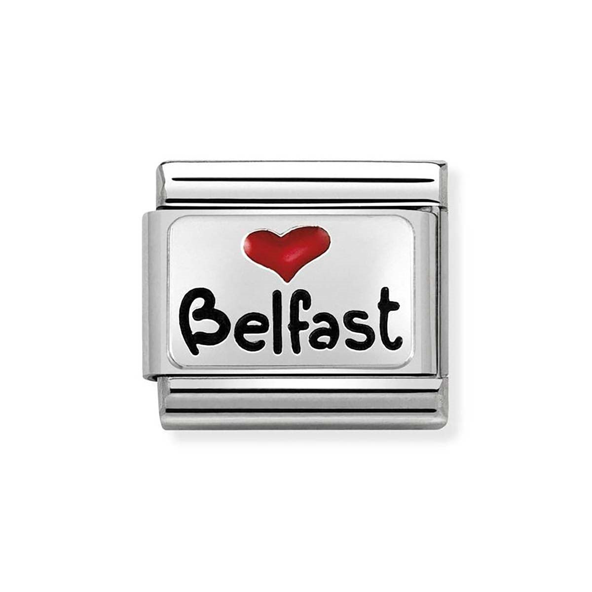 Nomination Heart Belfast Charm