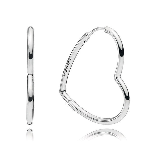Pandora Hearts Of Love Hoop Earrings