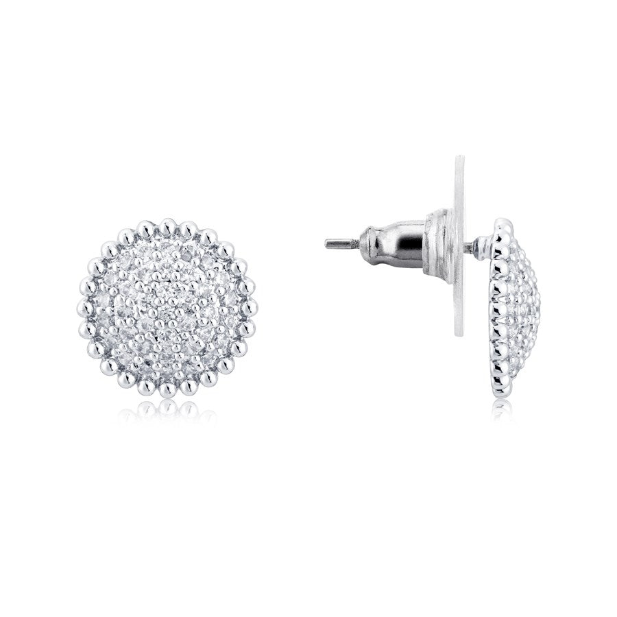 August Woods Silver Sparkle Earrings