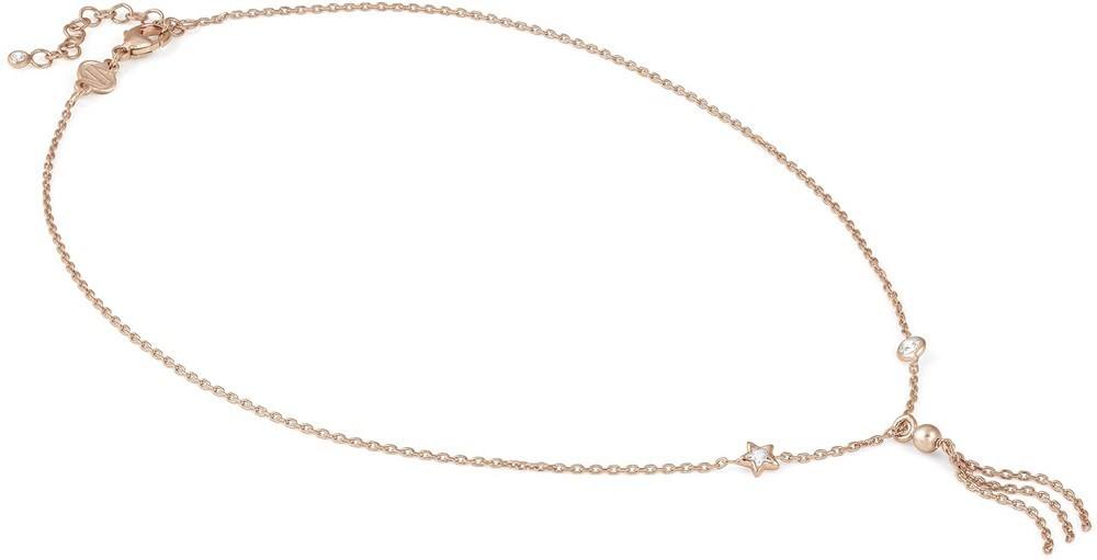 Nomination Rose Gold Bella Dream Crystal Lariat Necklace