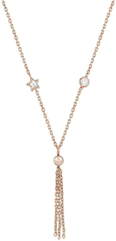 Nomination Rose Gold Bella Dream Crystal Lariat Necklace