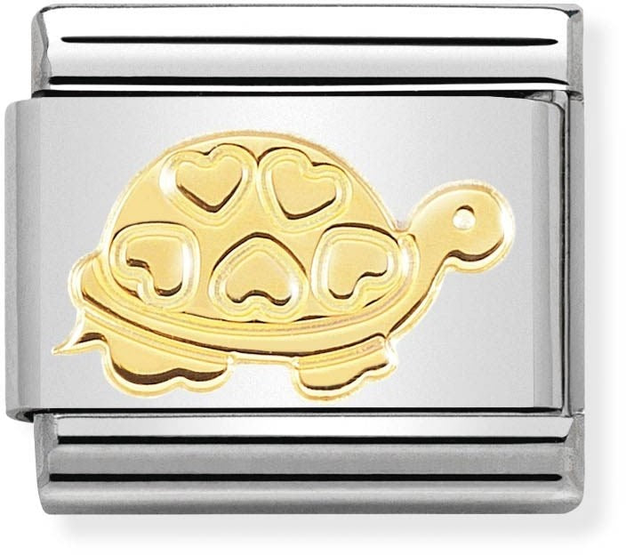 Nomination Gold Turtle Charm