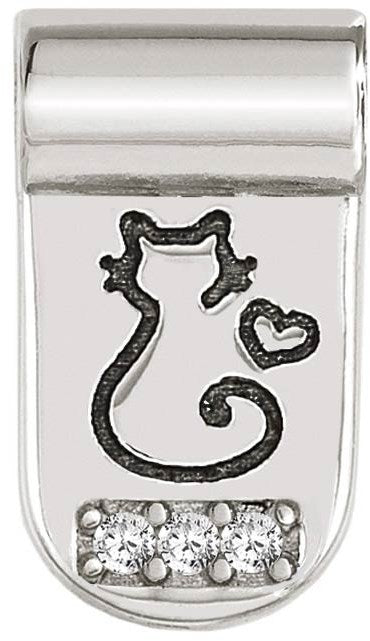Nomination Silver SeiMia Cat Charm 