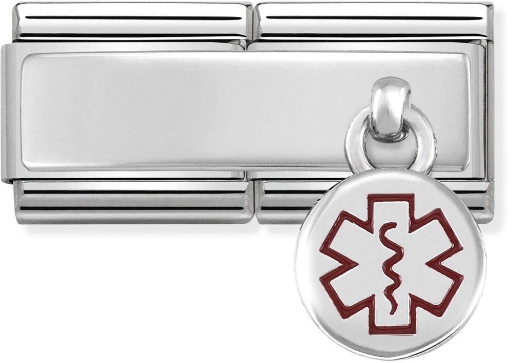 Nomination Medical Tag Double Engravable Charm 