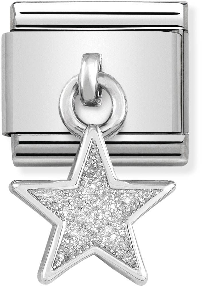 Nomination Glitter Star Hanging Charm 
