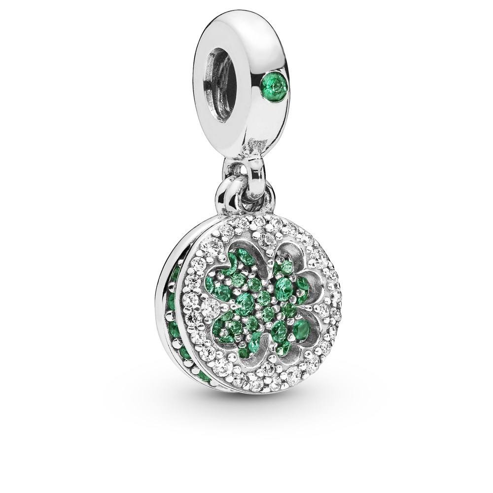 Pandora Dazzling Clover Pendant Charm