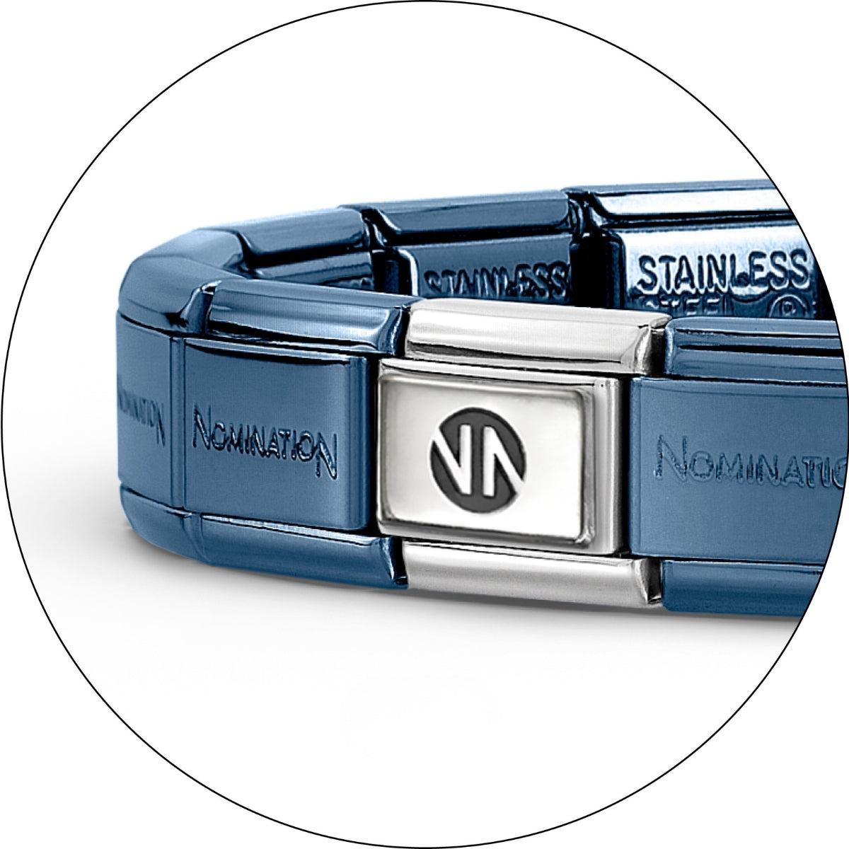 Nomination Blue Classic Composable Bracelet