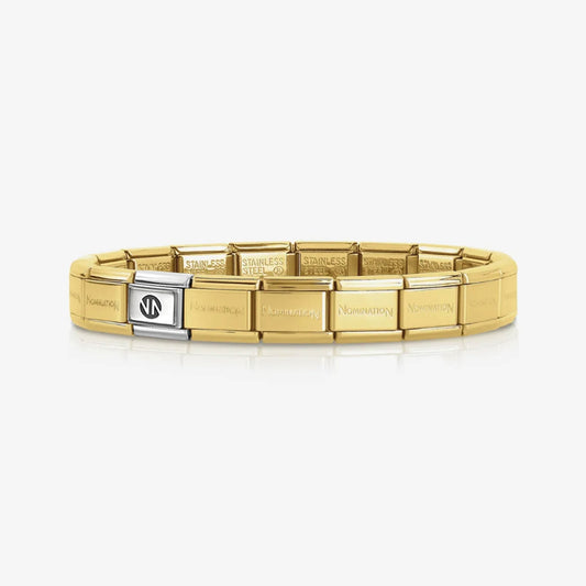 Nomination Classic Gold Plated Starter Bracelet