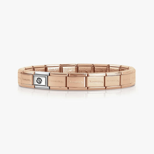 Nomination Classic Rose Gold Plated Starter Bracelet