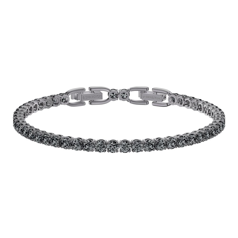 Swarovski Tennis Deluxe Grey Bracelet 