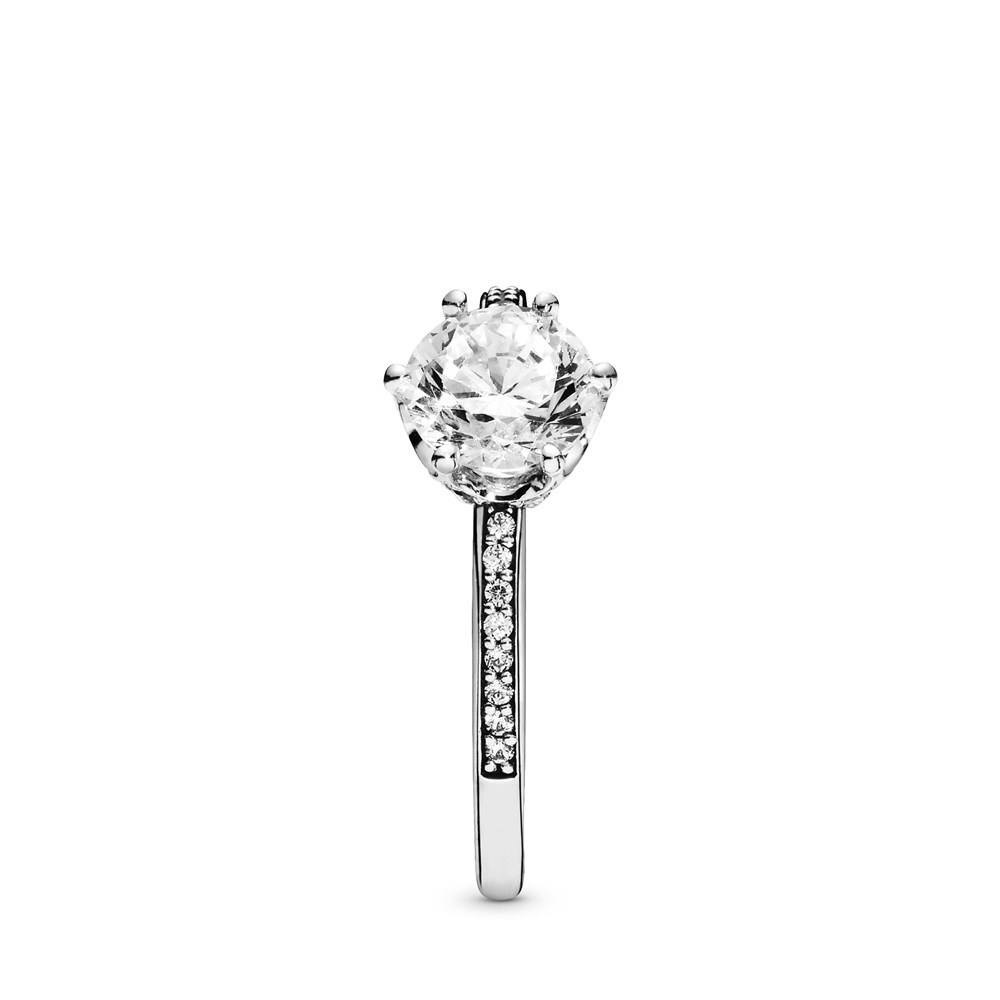 Pandora Sparkling Crown Ring