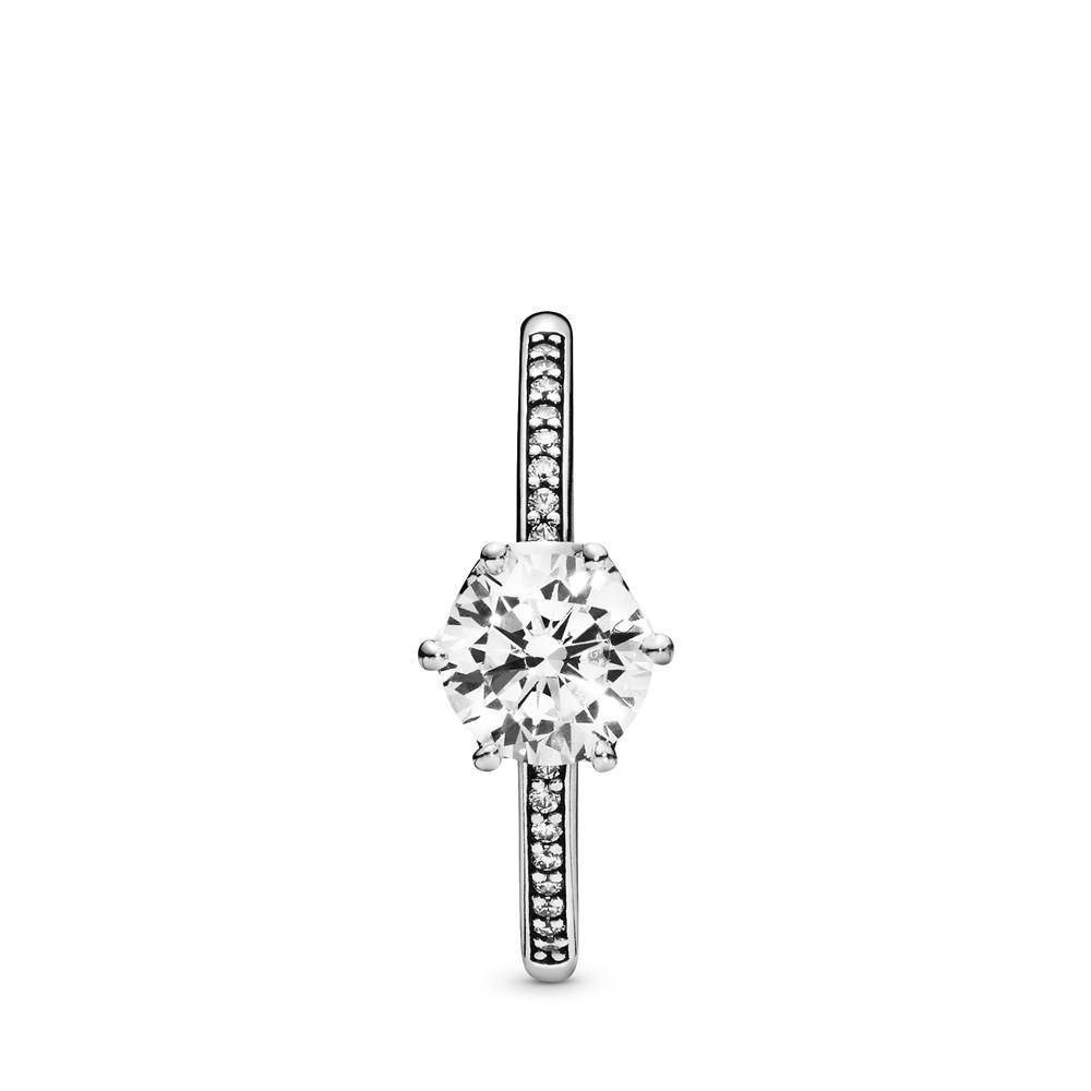 Pandora Sparkling Crown Ring