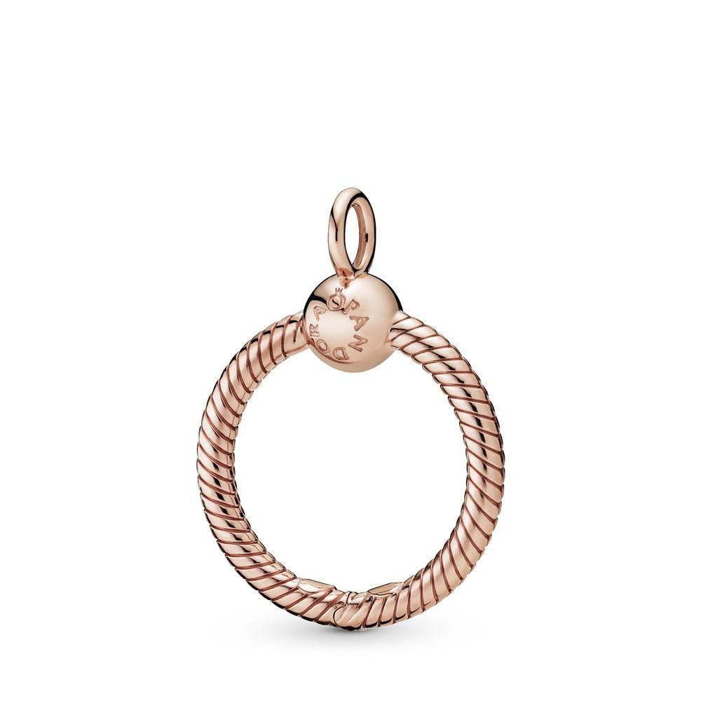Pandora Small Rose Gold Moments O Pendant