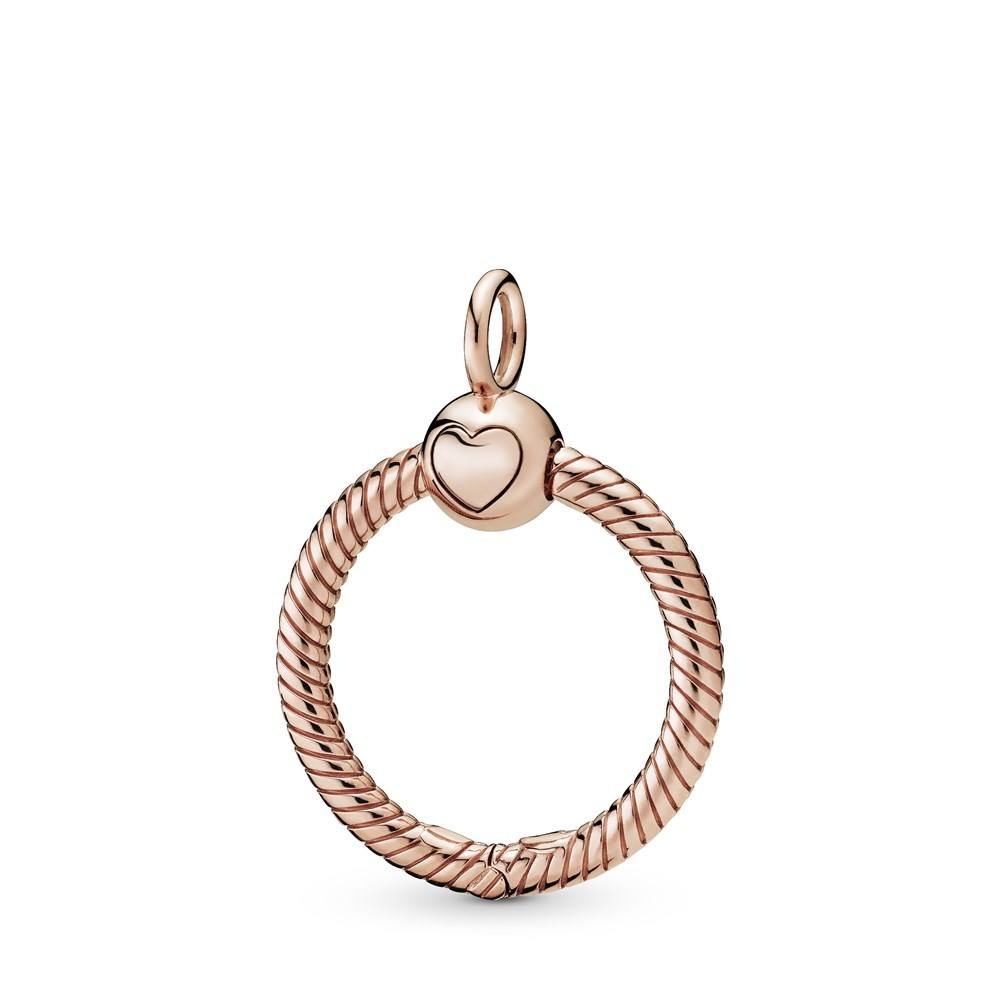 Pandora Small Rose Gold Moments O Pendant