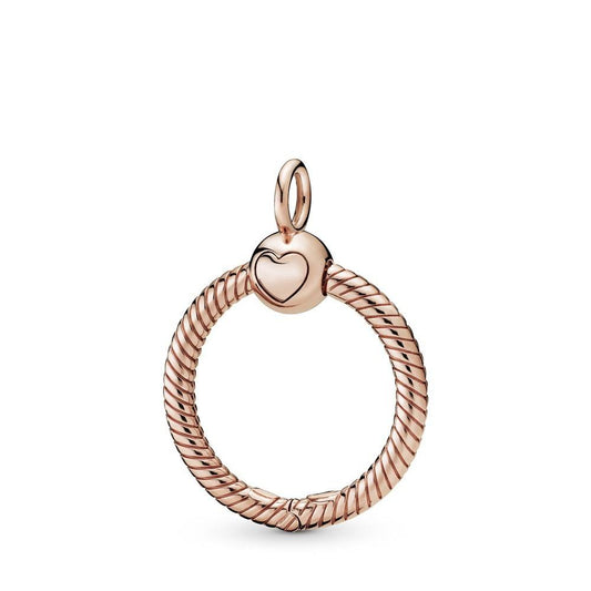 Pandora Small Rose Gold Moments O Pendant