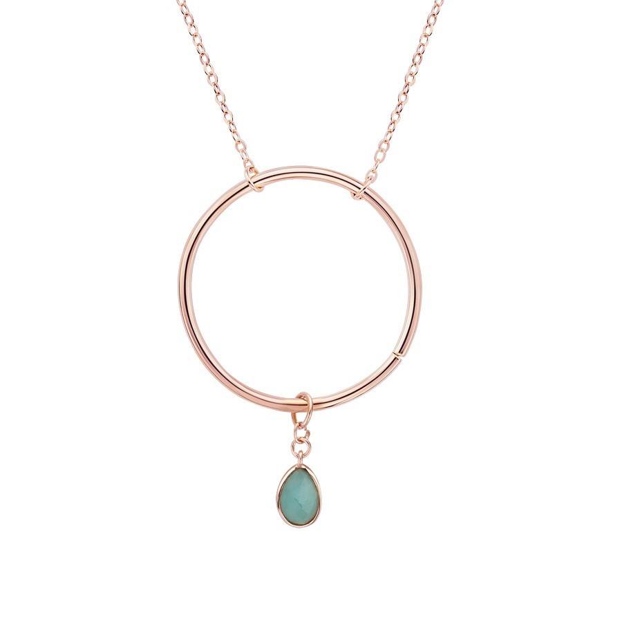 Argento Rose Gold March Pendant Charm 