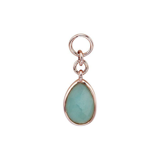 Argento Rose Gold March Pendant Charm 