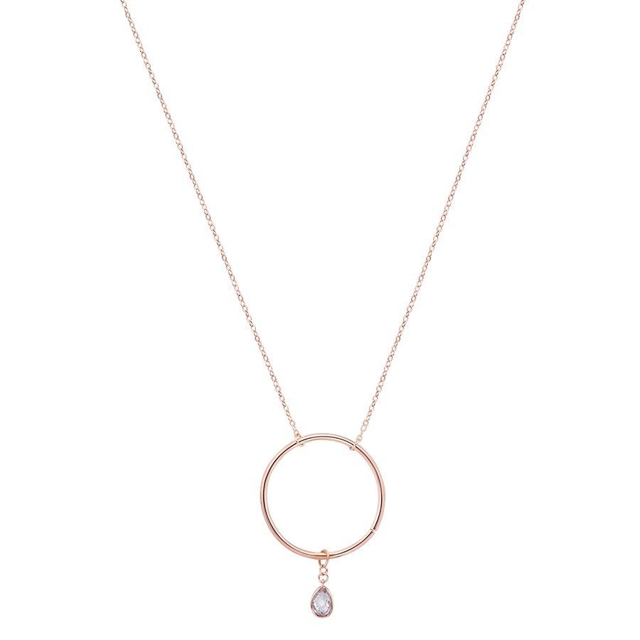 Argento Rose Gold April Pendant Charm 