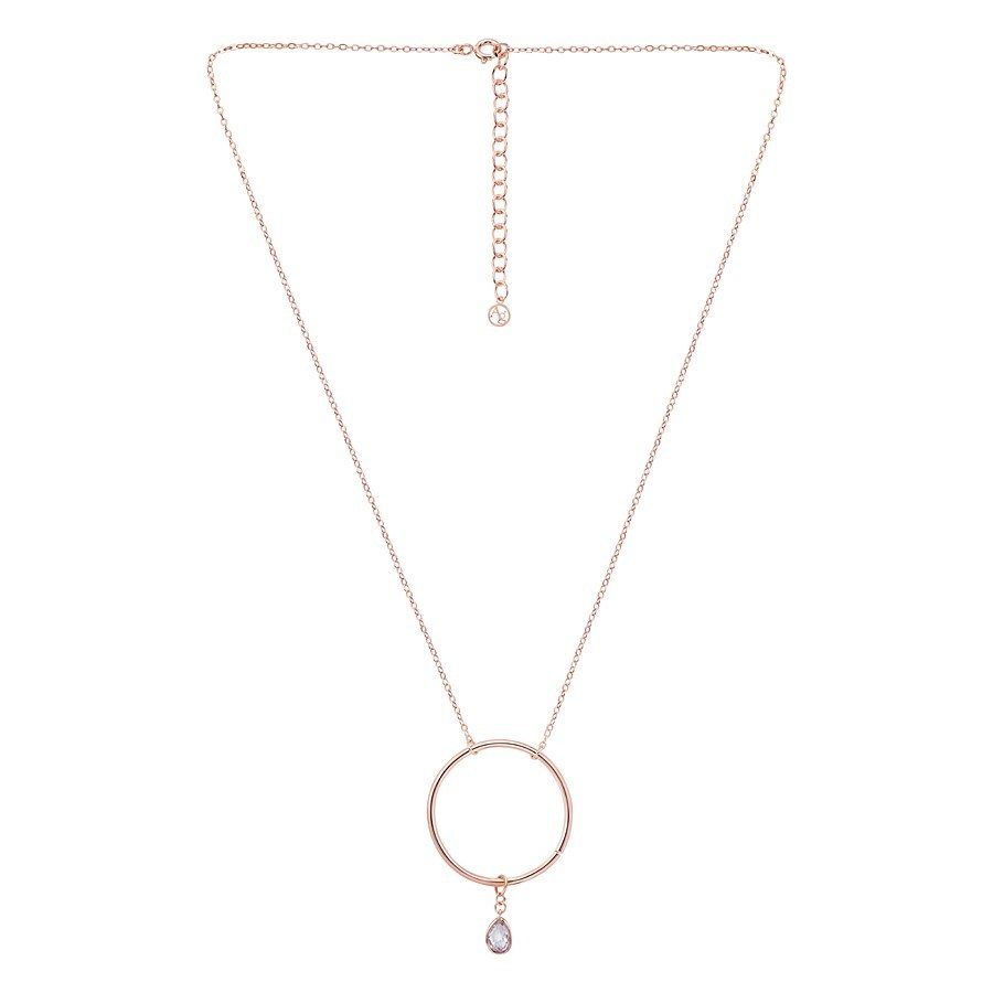 Argento Rose Gold April Pendant Charm 