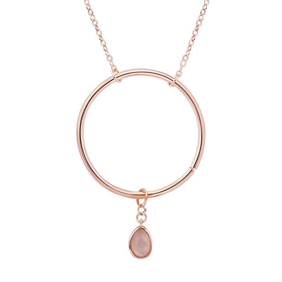 Argento Rose Gold June Pendant Charm 