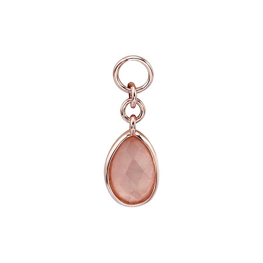 Argento Rose Gold June Pendant Charm 