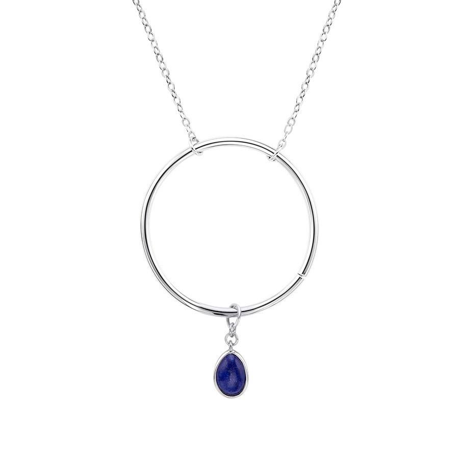 Argento Silver September Pendant Charm 