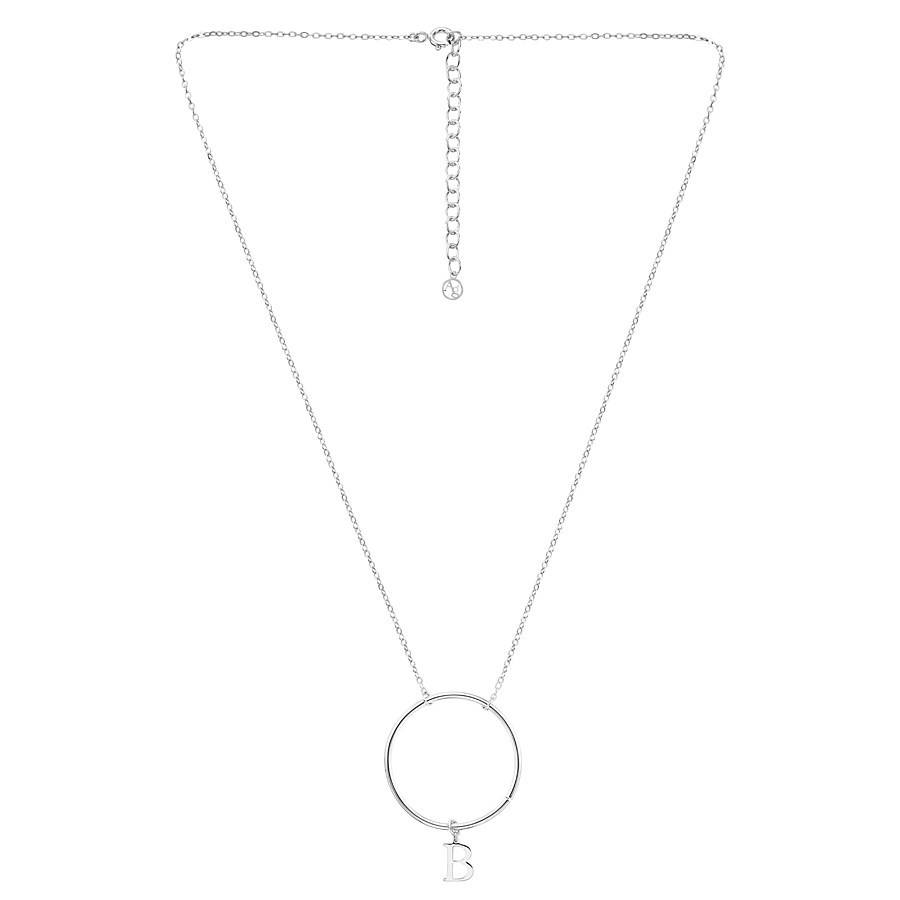 Argento Silver Letter B Pendant Charm 