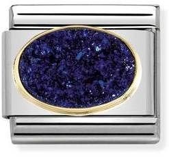 Nomination Midnight Blue Druzy  Charm 