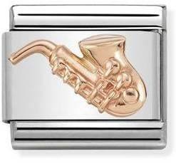 Nomination Rose Gold Saxophone Charm 