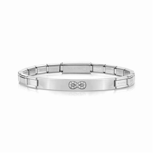 Nomination Trendsetter Silver Infinity Bracelet 