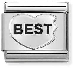 Nomination Silvershine Best Friends Trio Charm 