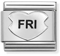 Nomination Silvershine Best Friends Trio Charm 