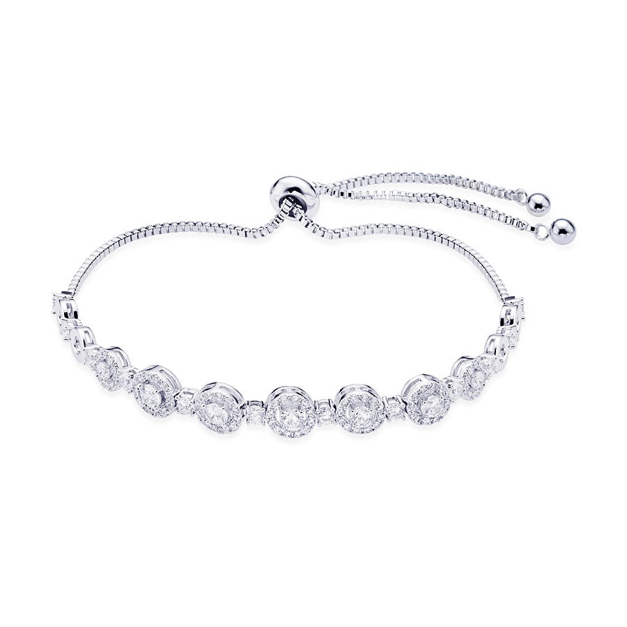 August Woods Silver Halo Pull Bracelet
