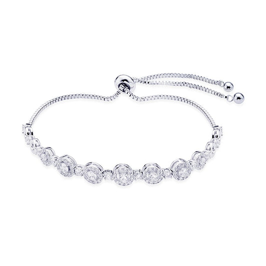 August Woods Silver Halo Pull Bracelet